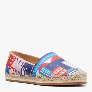 Kate Spade Citymap Espadrille Flats